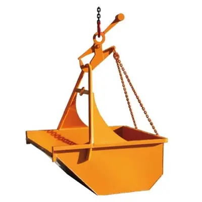 Container rabatabil cu contragreutate pentru deseuri industriale