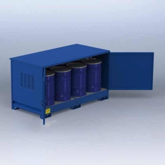 Container depozitare opt butoaie metalice - VEA8F00