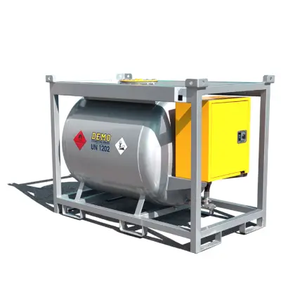 Rezervor transport motorina - 600 litri 