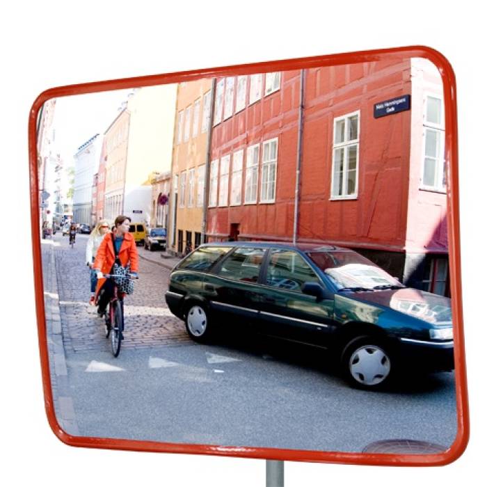 Oglinda trafic dreptunghiulara