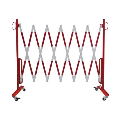 Gard pliabil din otel cu roti pentru lucrari - 3.6 m