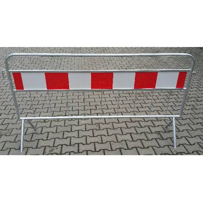 Gard mobil cu panou avertizare VSLP 2m