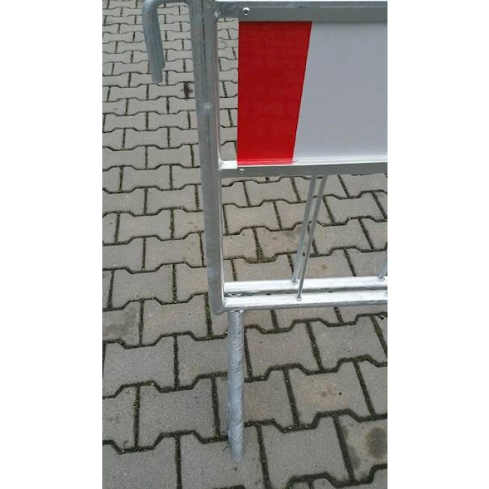 Gard mobil cu panou avertizare VSLP 2m