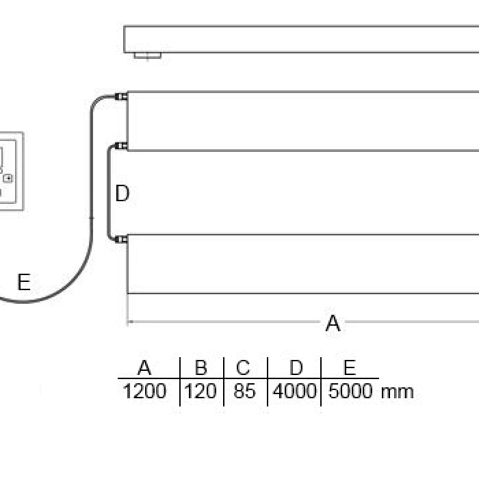 Cantar pentru paleti SW 1500