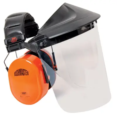 Protectie auditiva cu viziera 