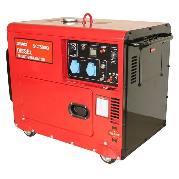 Generator de curent insonorizat SCD7500Q-ATS