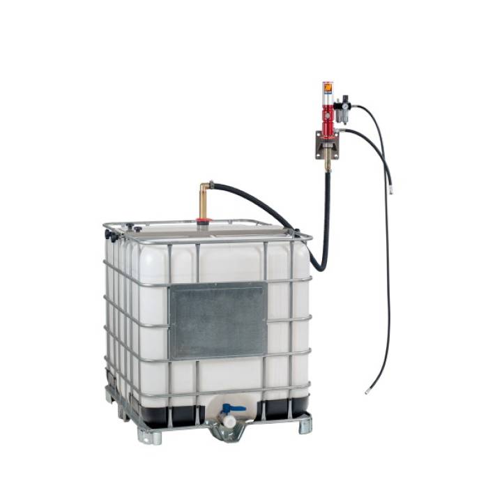 Set pompa pneumatica industriala transfer uleiuri din IBC