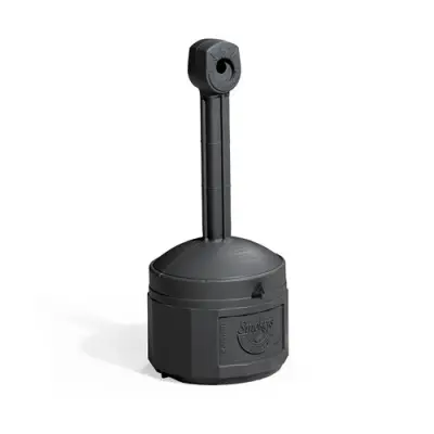 Scrumiera stradala Henry - negru