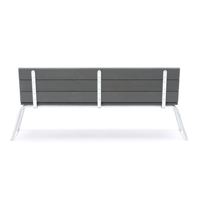 Banca pentru parc cu spatar - model Arctic - 850 mm
