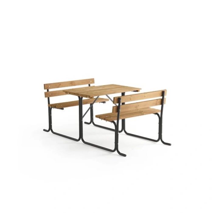  Banca cu masa si spatar - model Park Bench - 1000 mm