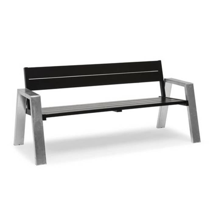 Banca pentru parc - model Black Pine - 1880 mm