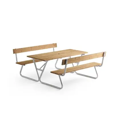  Banca cu masa cu spatar - model Picnic