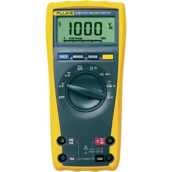 Multimetru digital 6000 cifre U, I, R, C, f, T True RMS