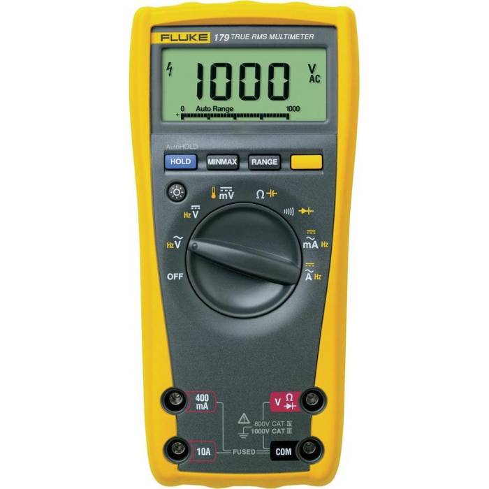  Multimetru digital AC / DC 6000 cifre U, I, R, C, f, T, D, TRMS