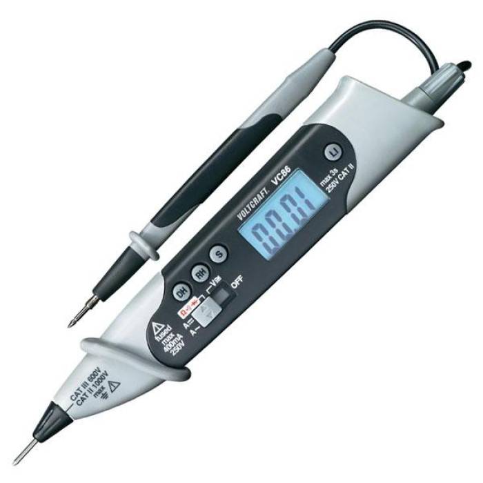 Multimetru Pentype A, V, R, 0,8%, Bargraf, CAT III 250 V