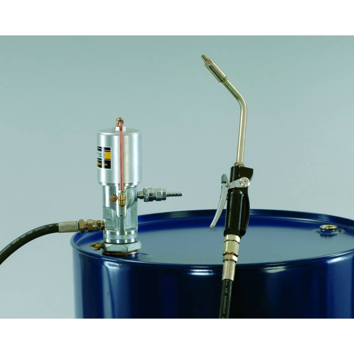 Pompa pneumatica pentru butoi metalic