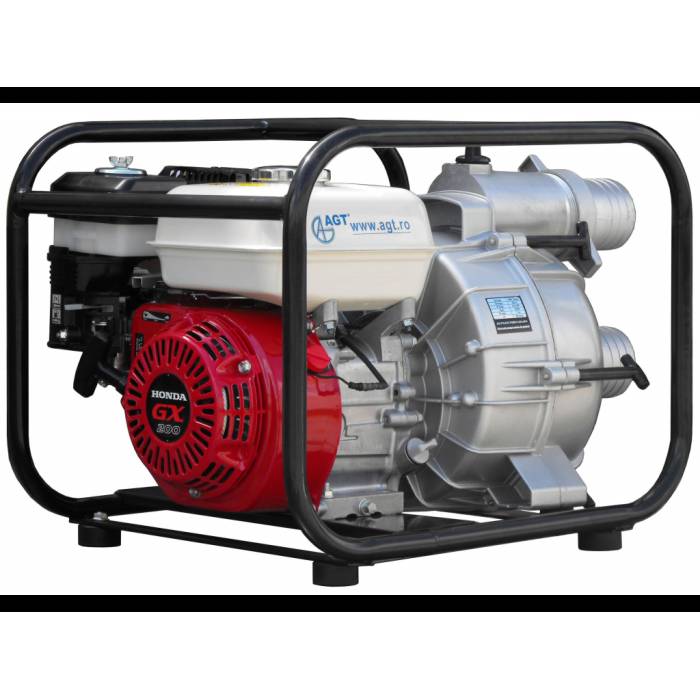 Motopompa apa murdara AGT cu motor HONDA GX 200