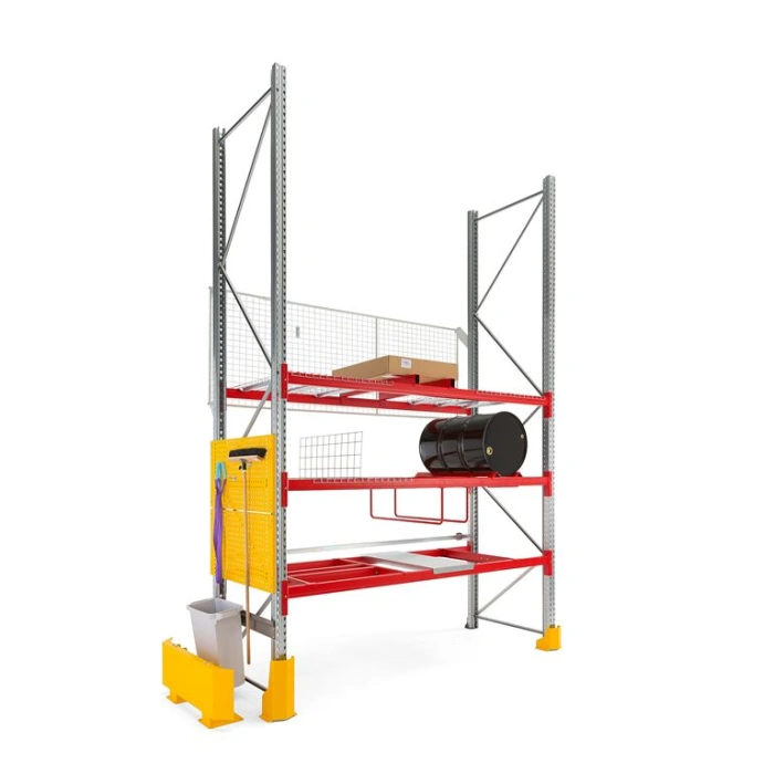 Raft metalic pentru depozitare paleti - 5000 mm - 20 buc