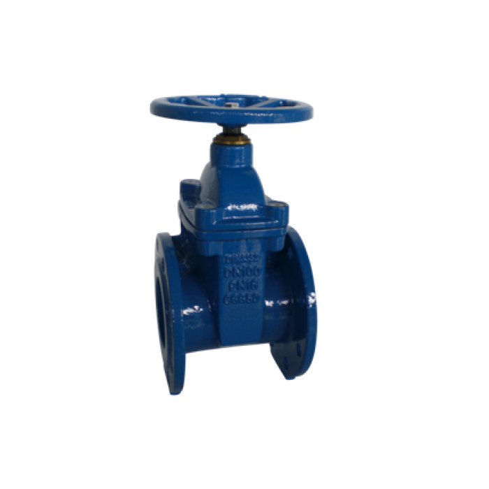 Robinet inchidere cu sertar corp plat PN 10 - 100 mm