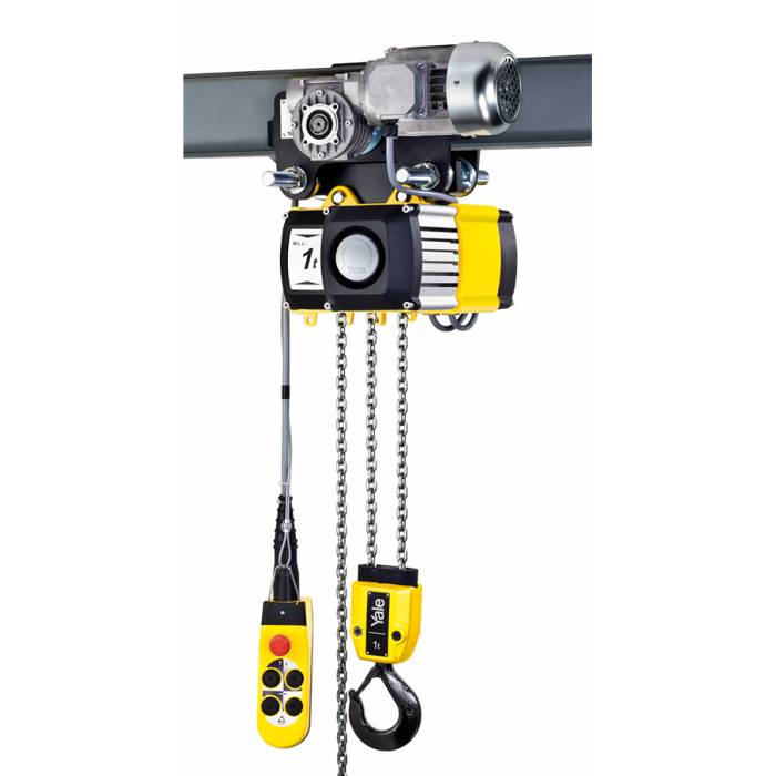 Troliu electric cu prindere pe grinda Yale CPV-2 500 kg - 10 m