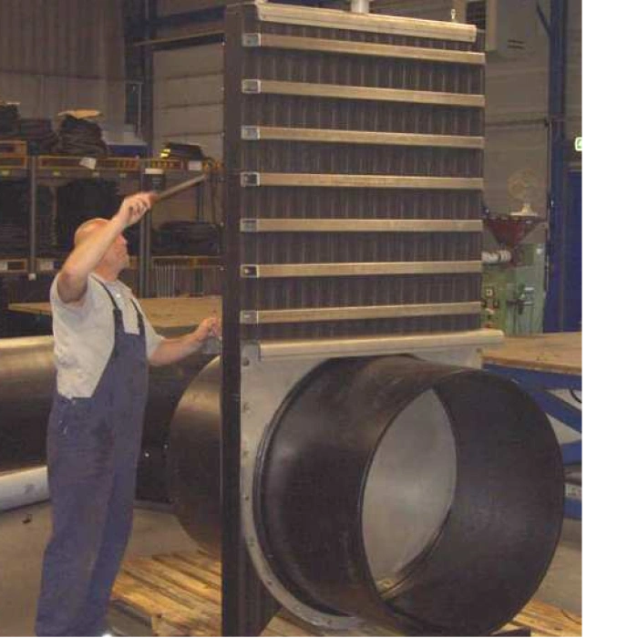 Stavila din inox in linie KLSAR