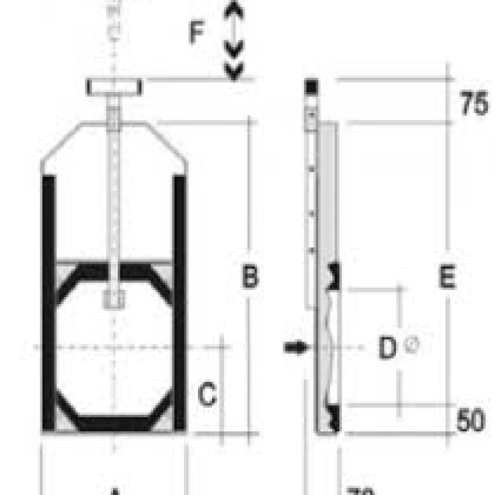 Stavila dreptunghiulara KHARO