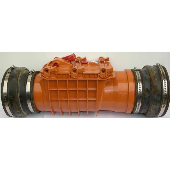 Clapeta din PVC cu levier Multi Inline