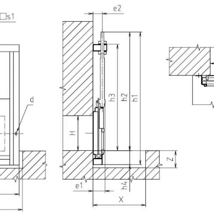 Stavila cu sectiune dreptunghiulara CP-6